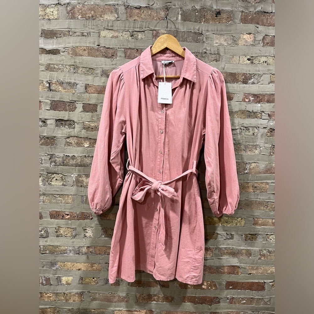 FRNCH Paris Ludy corduroy dress
